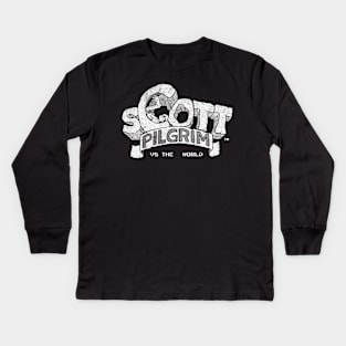 90s scott pilgrim Kids Long Sleeve T-Shirt